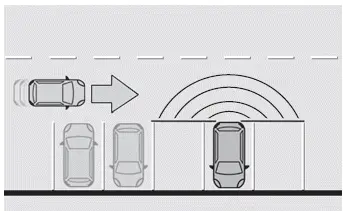 Peugeot 308. Alarm dotyczący ruchu